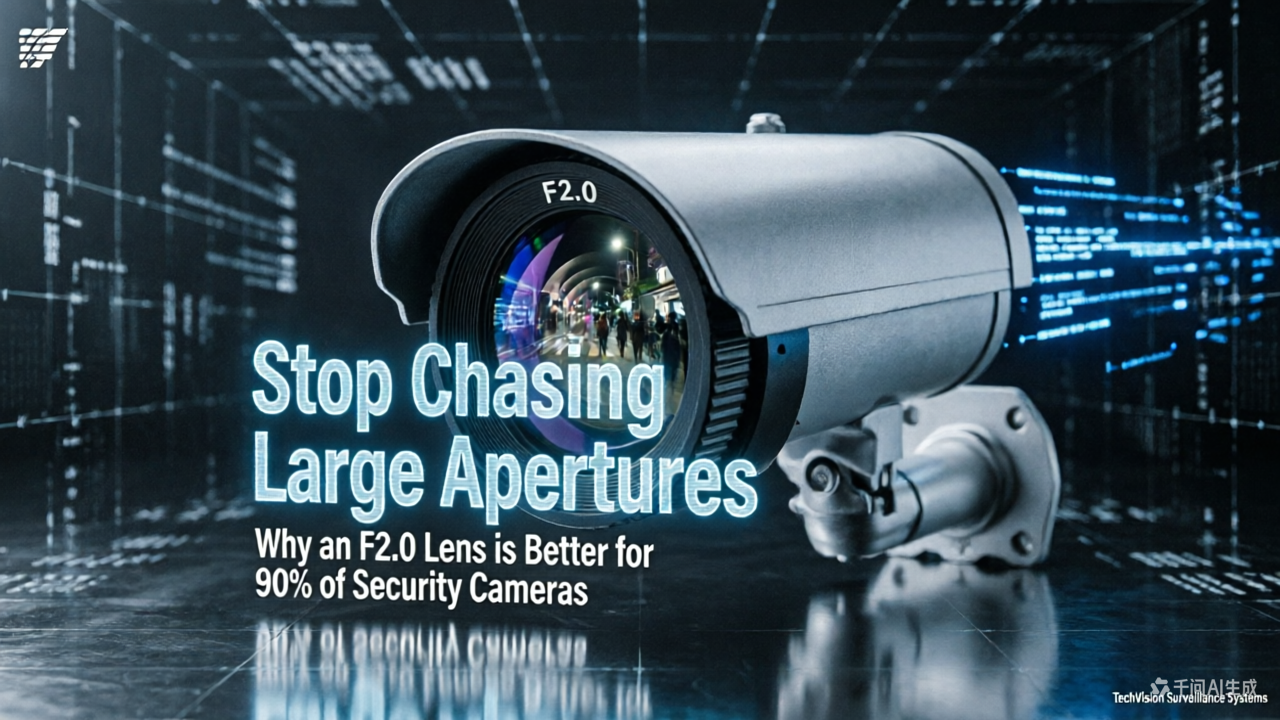 Stop Chasing the Largest Aperture: Why This F2.0 Lens is Actually the Smarter Choice for 90% of Security Scenarios